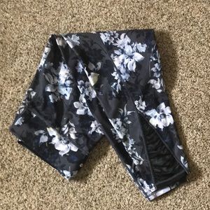 Floral athletic pants